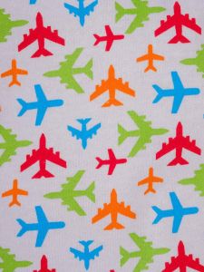 Пижама с рисунком самолетов