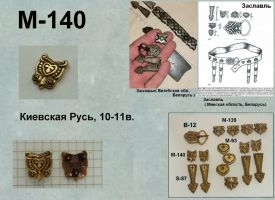 M-140. Русь 10-11 век