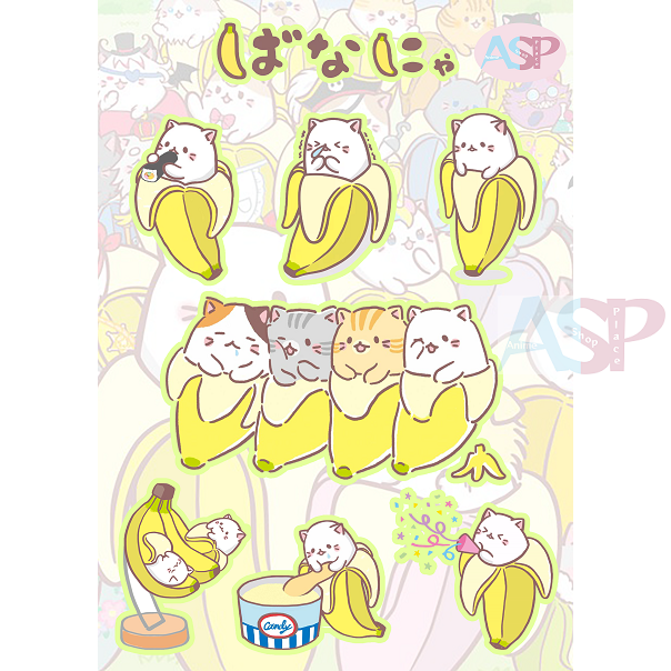 Стикеры Bananya