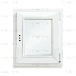 Пластиковое окно 600х600 (поворотно-откидное)