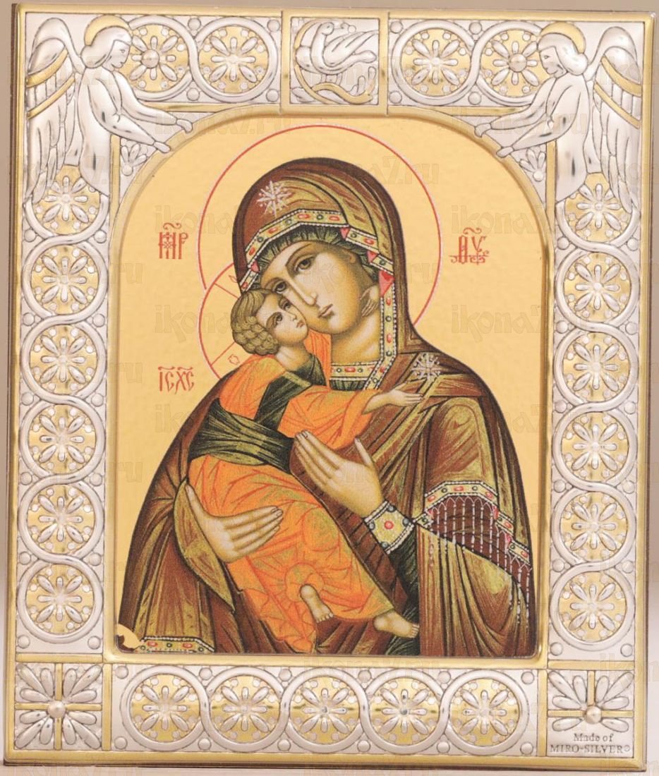 Владимирская икона Божией Матери (9х10,5см)