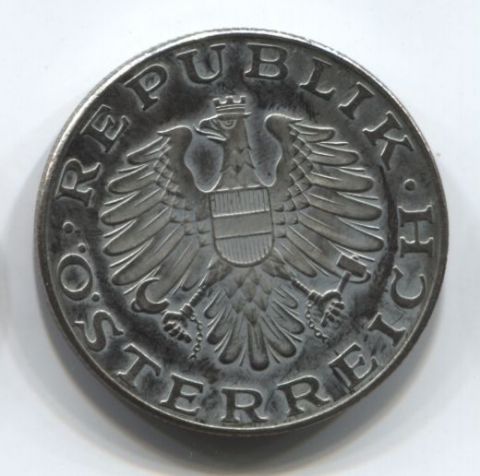 10 шиллингов 1974 года Австрия UNC