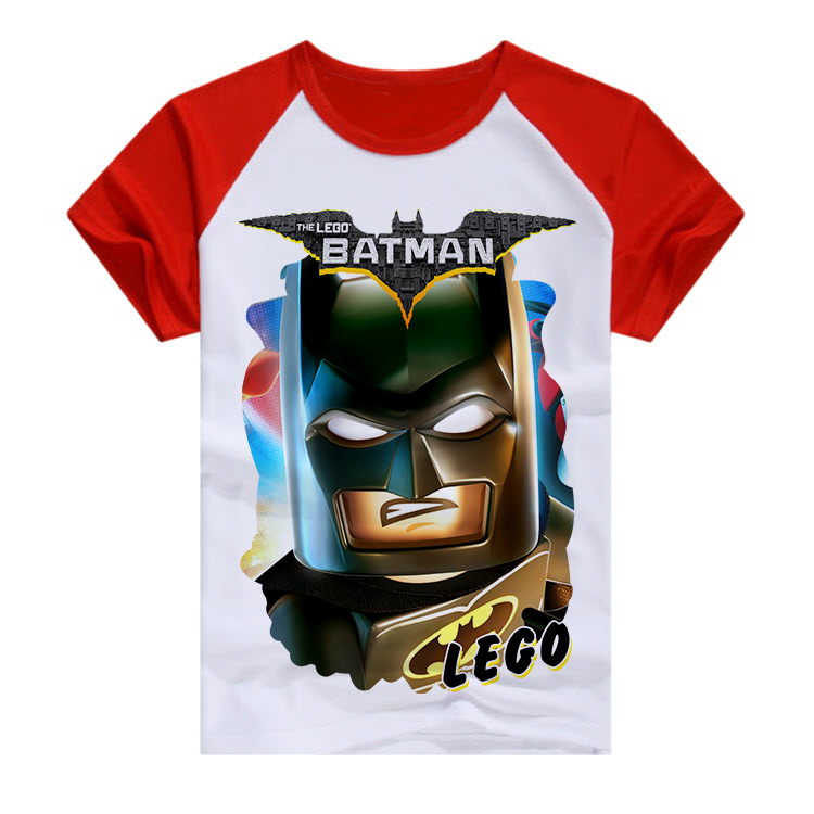 Детская футболка с принтом Бэтмен Лего
