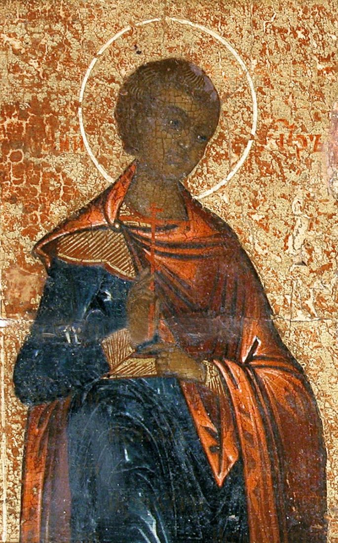 Икона Антипатр Кизический мученик (рукописная)