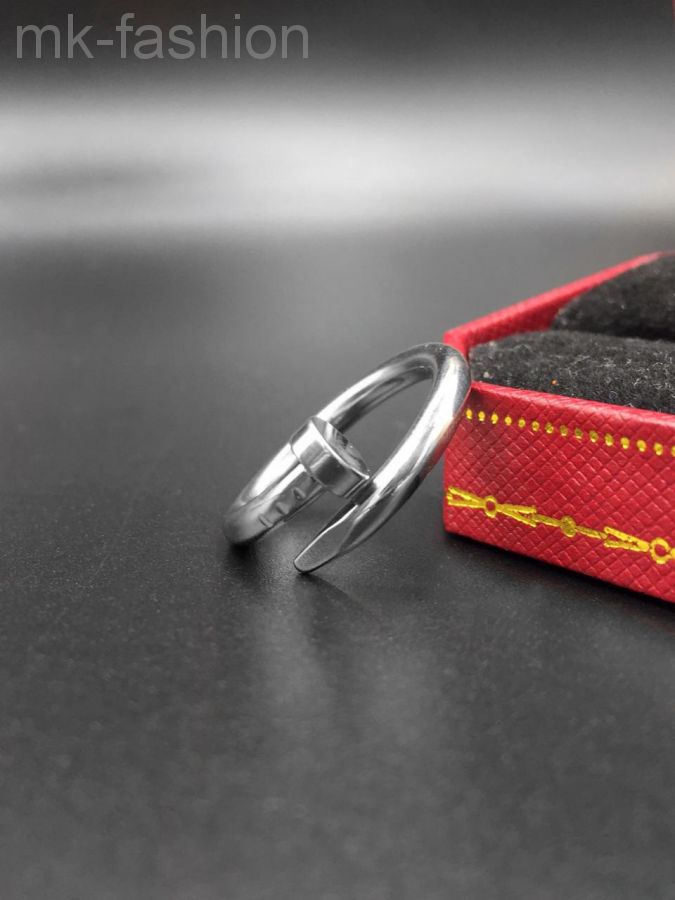 Cartier кольцо гвоздь SILVER