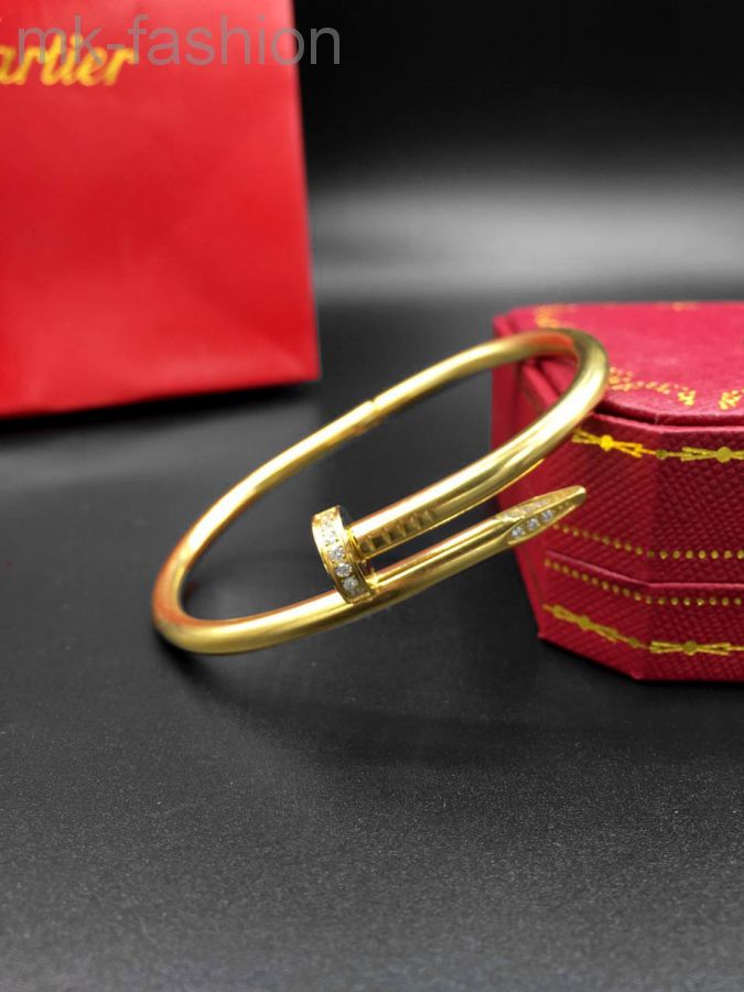 Браслет Bracelet Juste un Clou Gold фианит