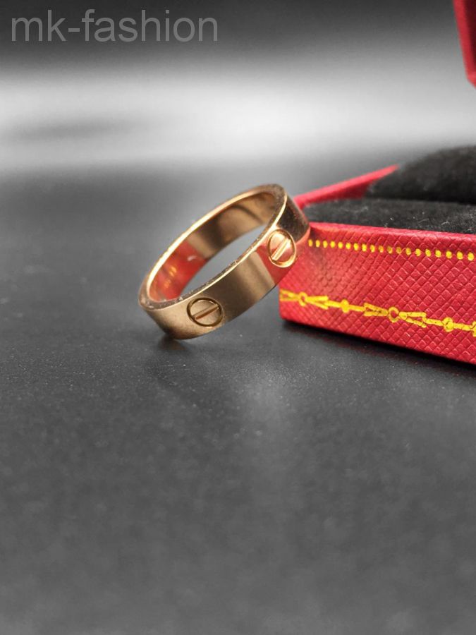 Cartier кольцо Love Pink Gold