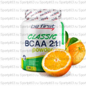 Be First BCAA 2:1:1 Classic powder 200 г в ассортименте