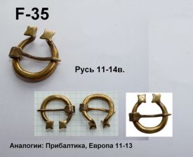 F-35. Русь 11-14 век