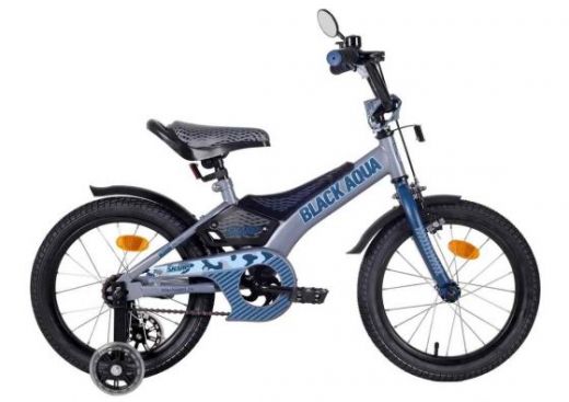 Велосипед Black Aqua Sharp Gray 16 2021