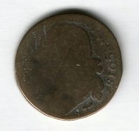 12 денье 1791-1793 г. Т, Франция