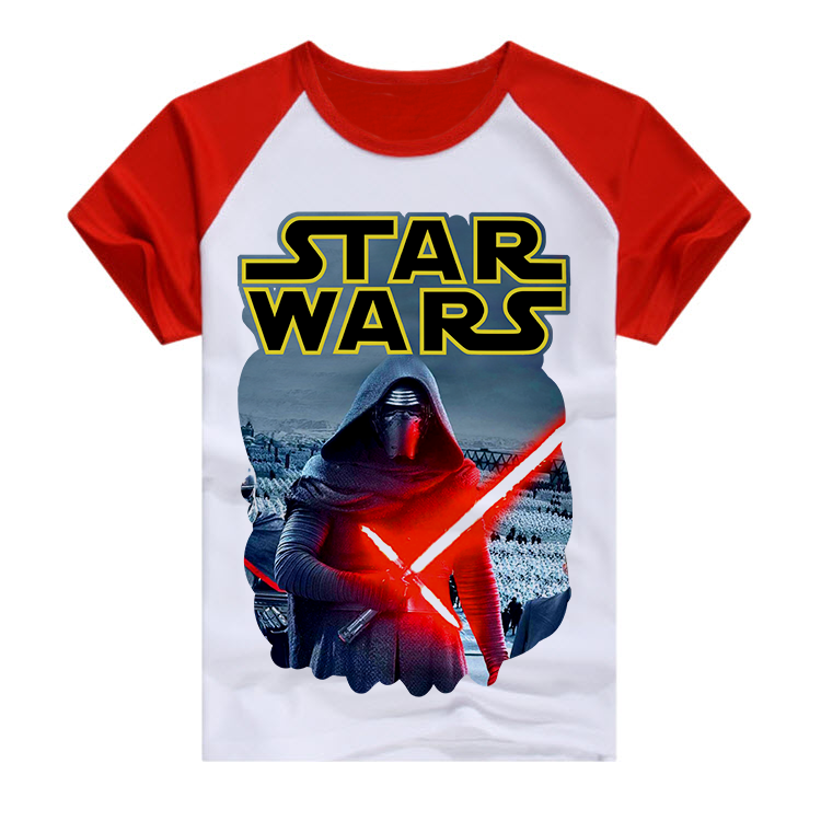 Красная футболка на мальчика Star Wars