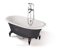 Чугунная ванна Roca Newcast Grey 233650000 схема 1
