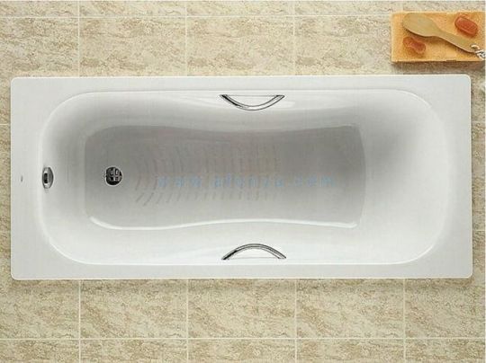 Стальная ванна Roca Princess N 2203E0000 160x75 с отверстиями для ручек ФОТО