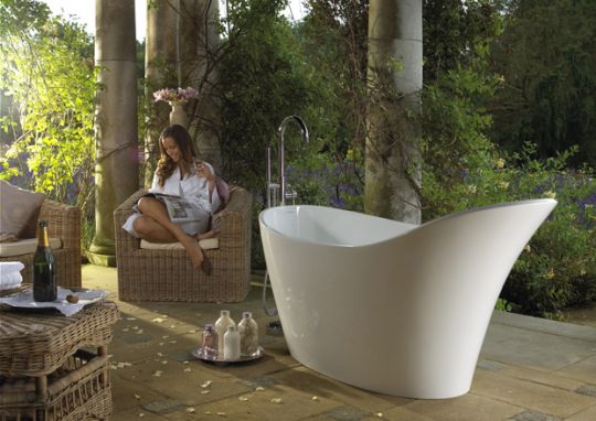 Керамическая ванна отдельностоящая Victoria & Albert Amalfi AML-N-SW 165х80x62,5 см схема 4