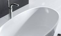 Отдельностоящая керамическая ванна Victoria & Albert Ios IOS-N-BK 150х80x51,8 см схема 3