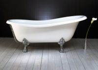 Отдельностоящая ванна из керамики Victoria & Albert Roxburgh 170х80x38 см схема 2