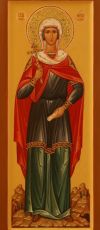 Икона Анисия Солунская мученица (рукописная)
