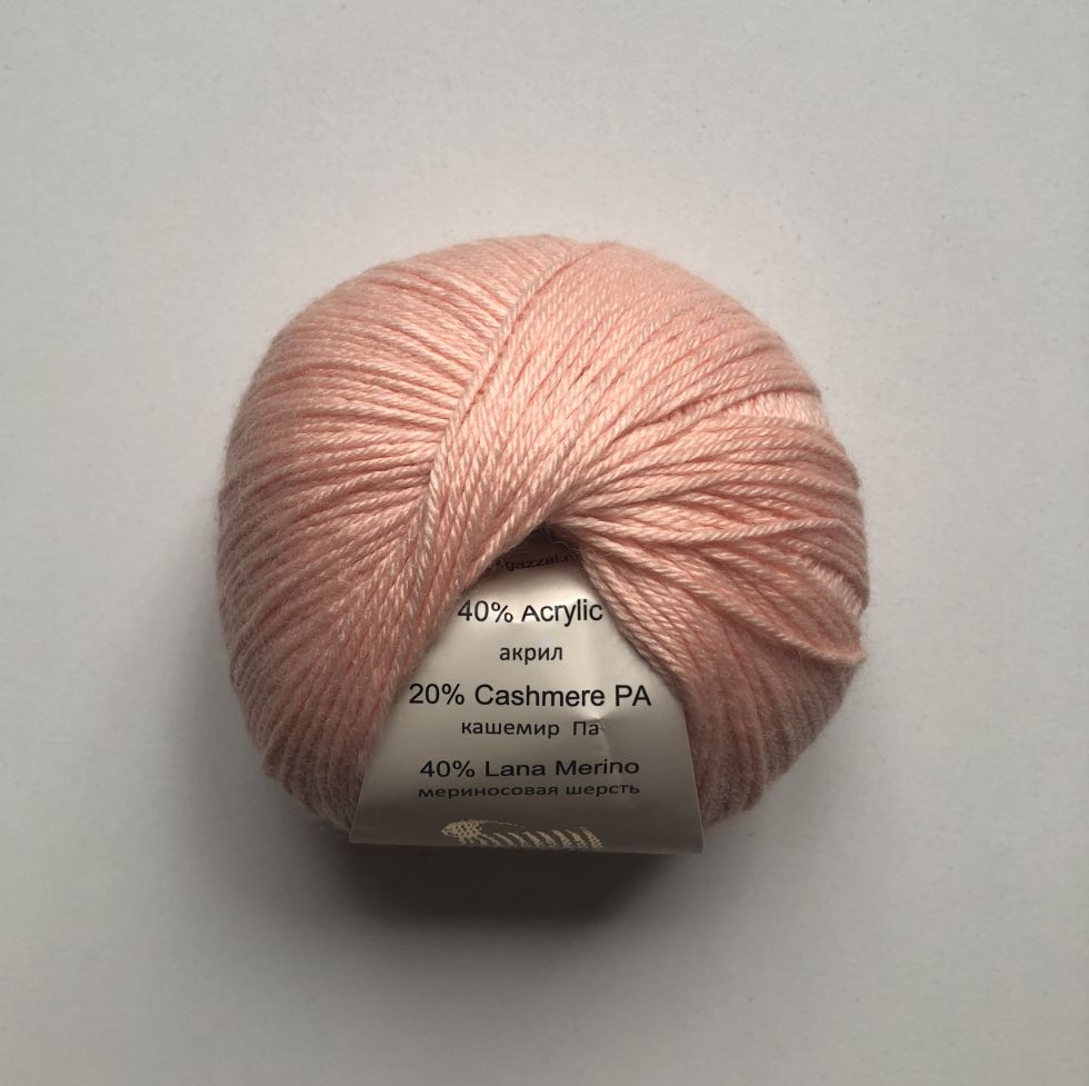 Baby wool (Gazzal) 834-персик