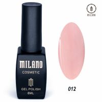 Гель-лак Milano Cosmetic №012, 8 мл