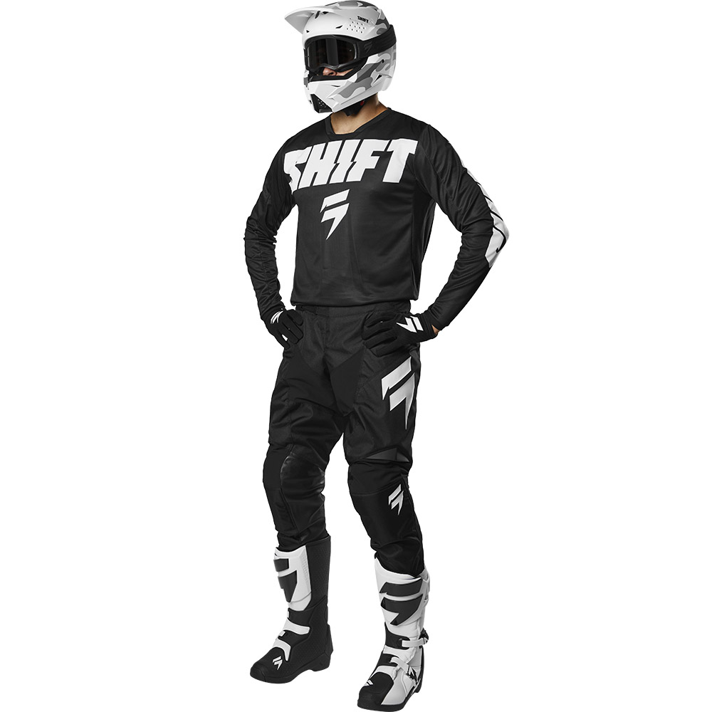 Shift - 2019 Whit3 Label York Black комплект джерси и штаны, черные