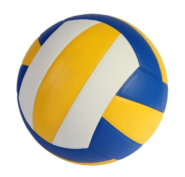 Трёхцветный волейбольный мяч