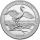 Национальный парк Остров Камберленд(Джорджия) 25 центов США 2018 Монетный Двор S