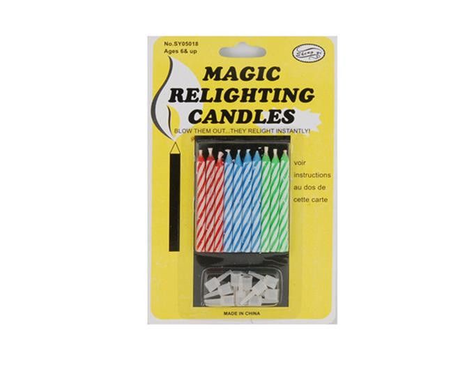 Незадуваемые Свечи Для Торта Magic Relighting Candles