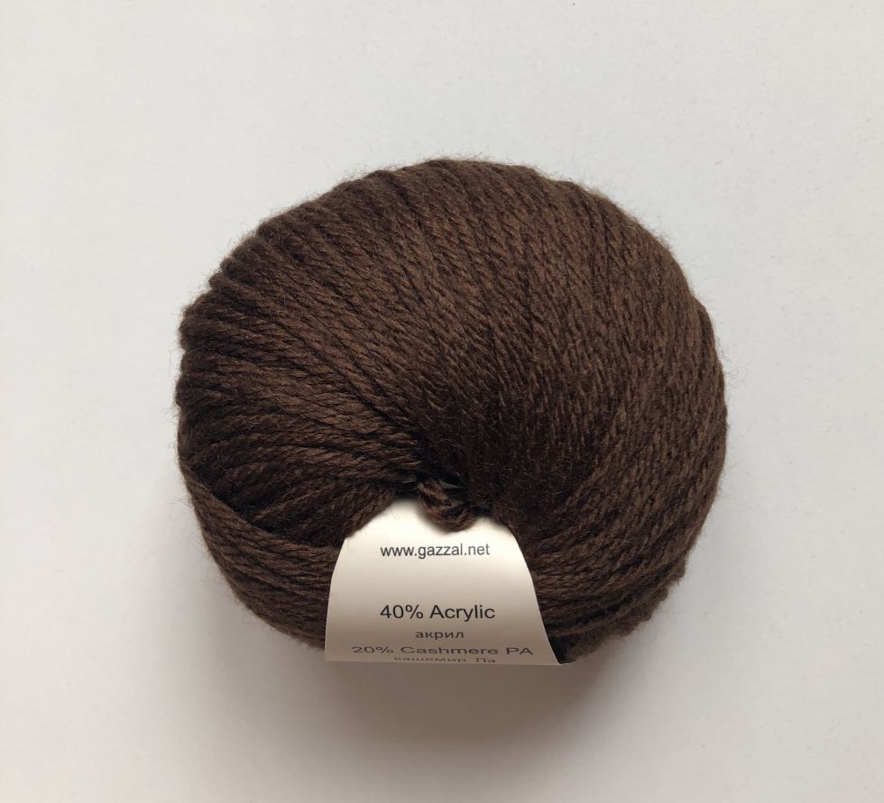 Baby wool XL (Gazzal) 807-шоколад