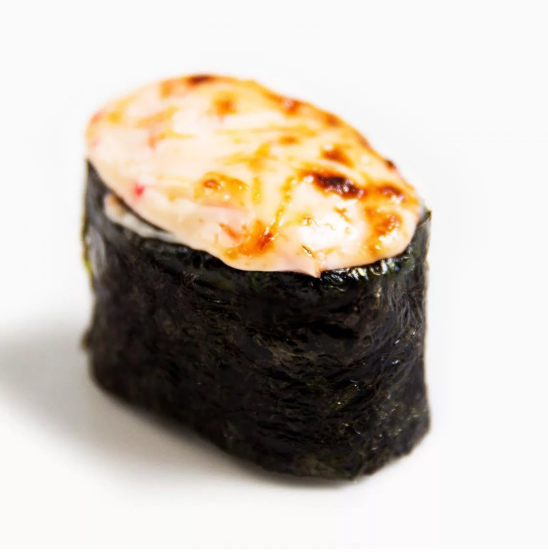 Гункан запеченные суши рецепт фото 8