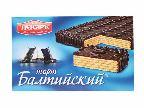 Торт Балтийский 320 гр "Пекарь"