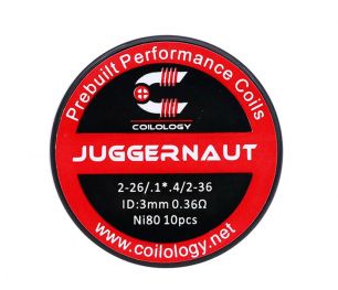 10 шт. Coilology Juggernaut Coil, набор готовых спиралей