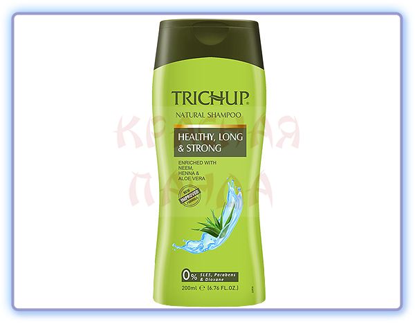 Шампунь для волос с экстрактами трав Trichup Healthy Long & Strong Shampoo