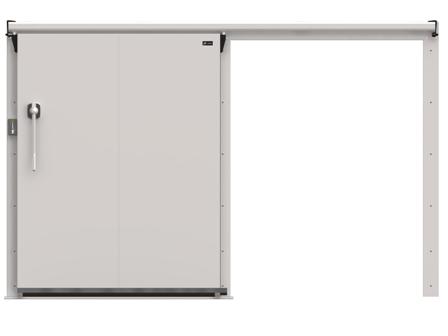 Дверные блоки Ирбис ОД(КС)-1200.1900 среднетемп. (80 мм)