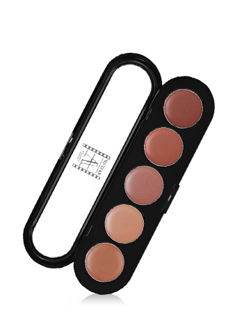 Make-Up Atelier Paris Lipsticks Palette 03 Sandy pink Палитра помад из 5 цветов №03 песочно - розовая гамма