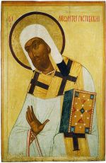 Икона Леонтий Ростовский святитель (рукописная)