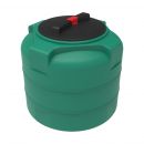 Бак для воды T 100 литров пластиковый зеленый