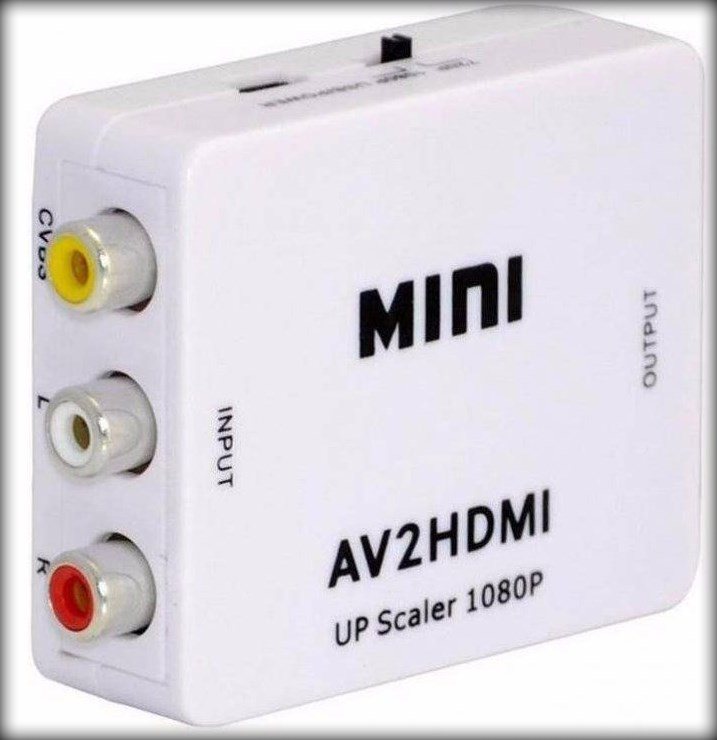 Конвертер аналогового AV сигнала в HDMI