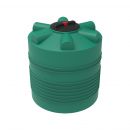 Бак для воды 500 литров ЭВЛ зеленый пластиковый