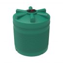 Бак для воды 2000 литров ЭВЛ зеленый пластиковый