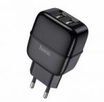 Зарядное устройство с USB HOCO C77A Черный (2400mA,5V)