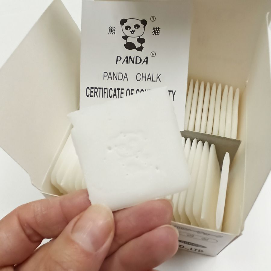 Мел портновский Panda самоисчезающий, белый, 1 шт