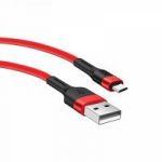 Кабель USB 2.4А HOCO X34 Красный (microUSB) 1м