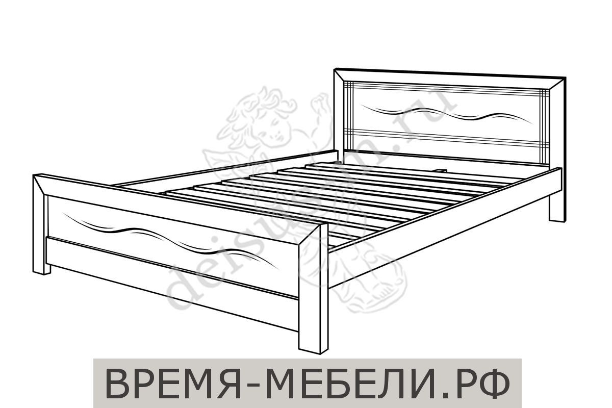 Кровать Нимфа-М