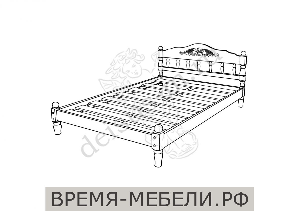 Кровать Мадлена-М