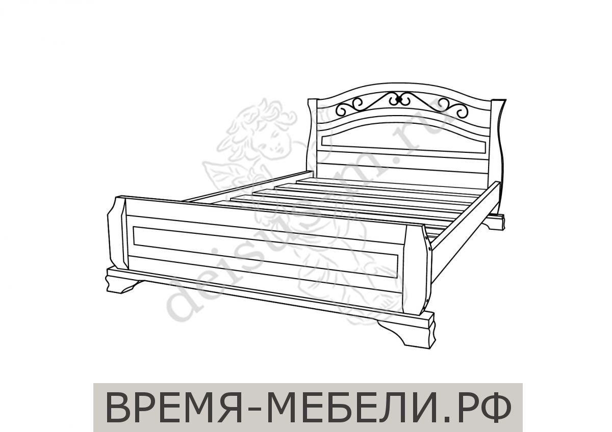 Кровать Луиза-М