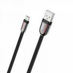 Кабель USB 2.4А HOCO U74 Черный (microUSB) 1.2м