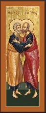Икона апостолы Пётр и Павел (мерная)