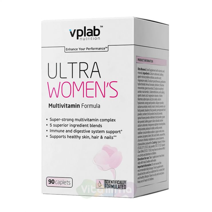 VPLab Женский витаминно-минеральный комплекс Ultra Women's Multivitamin Formula, 90 капс