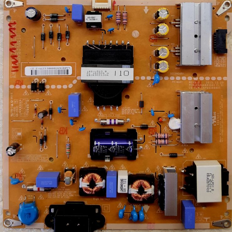 PSU  LGP43LIU-16CH1  EAX66883501(1.5) EAY64388801
